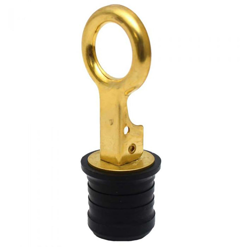 Sea-Dog - Brass Snap Handle Drain Plug — Quality Boat Parts