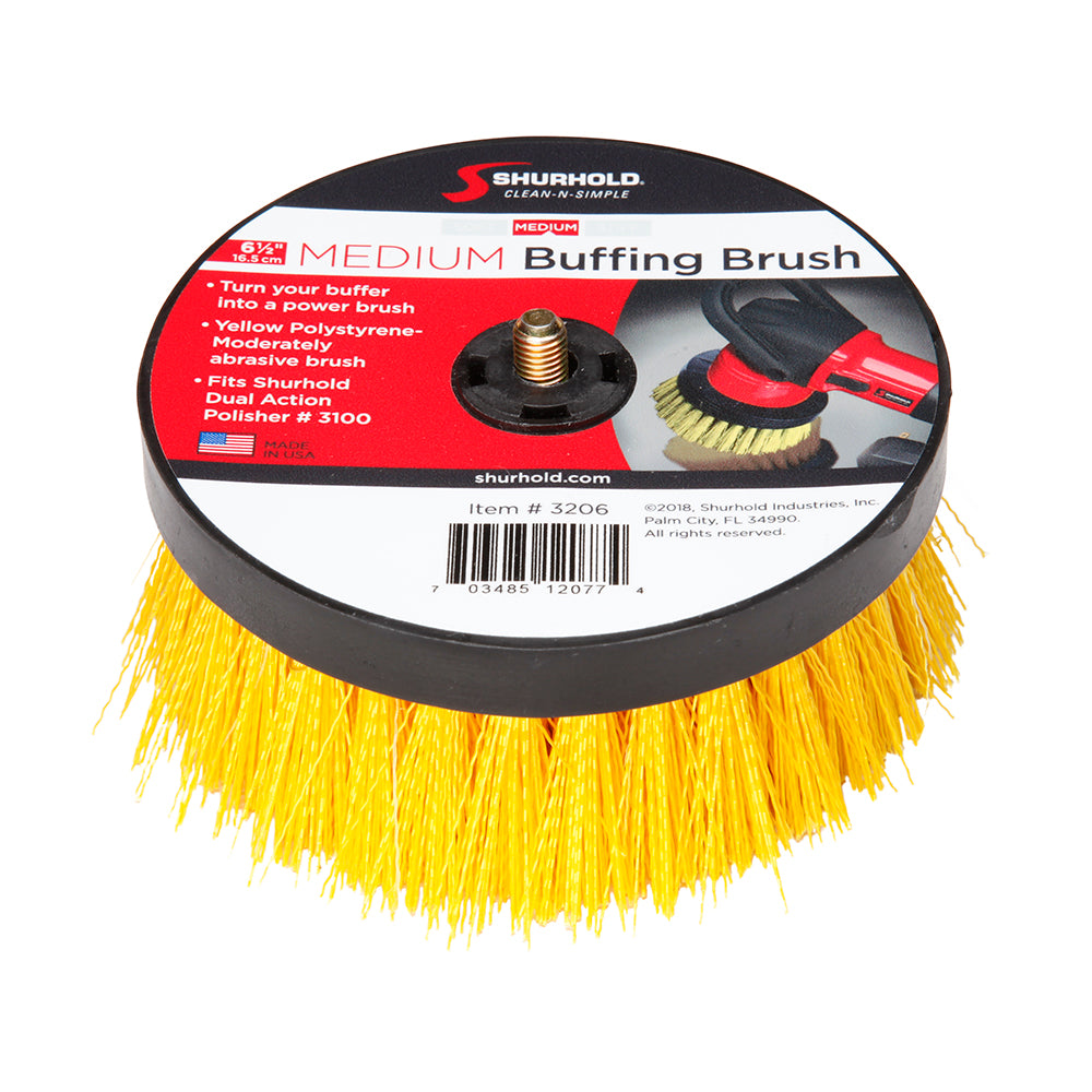 Shurhold - Brush For Dual Action Polisher — Quality Boat Parts