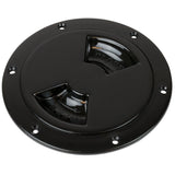 Sea-Dog - Smooth Quarter Turn Deck Plate - 4" — Quality Boat Parts