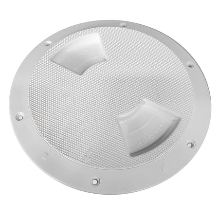Sea-Dog - Textured Quarter Turn Deck Plate - 5" — Quality Boat Parts