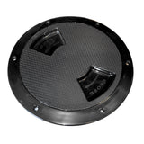 Sea-Dog - Textured Quarter Turn Deck Plate - 5" — Quality Boat Parts
