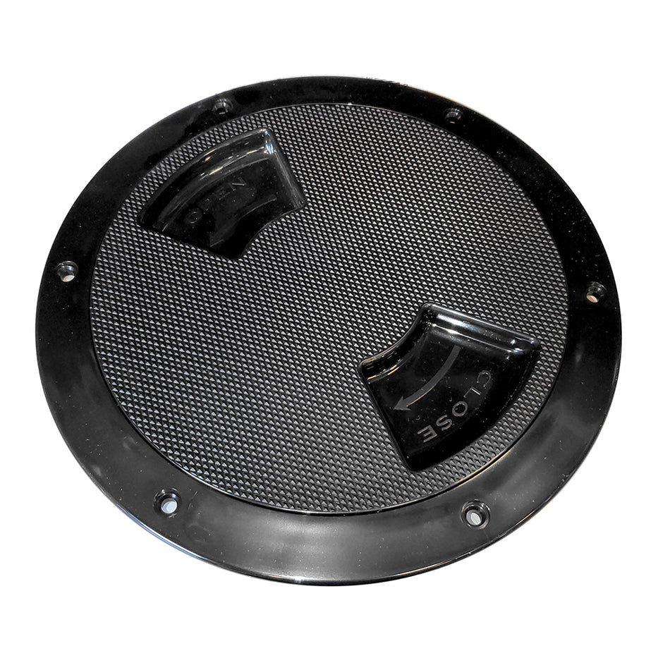 Sea-Dog - Textured Quarter Turn Deck Plate - 5" — Quality Boat Parts