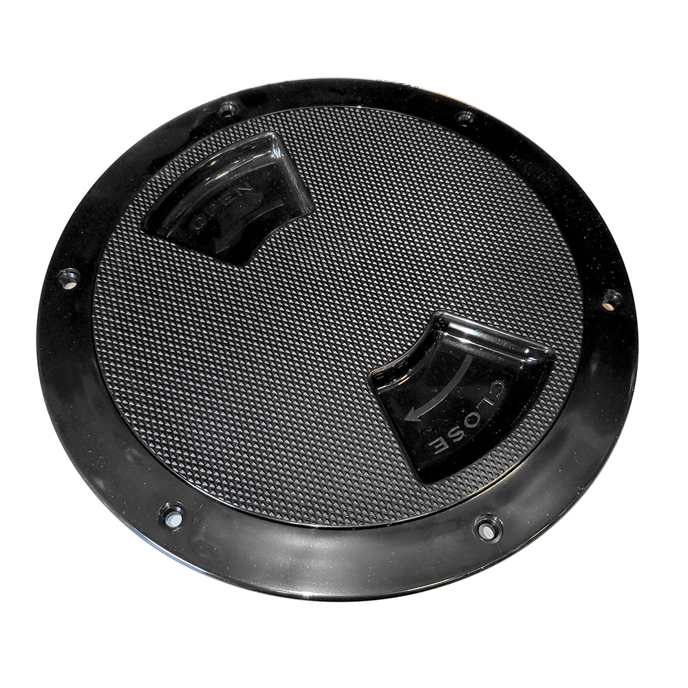 Sea-Dog - Textured Quarter Turn Deck Plate - 6" — Quality Boat Parts