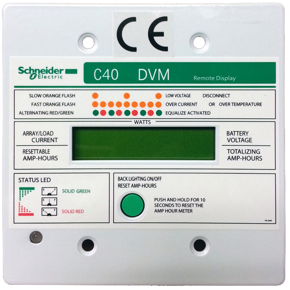 Xantrex - C-Series Digital Remote - With 50' Cable — Quality Boat Parts