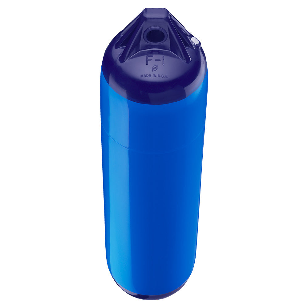 Polyform - F Twin Eye Fender - Blue — Quality Boat Parts