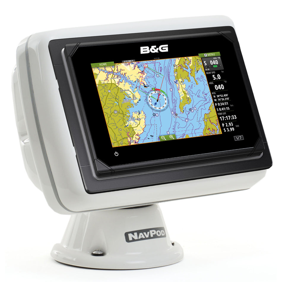 NavPod - PP4408 PowerPod Pre-Cut - For Simrad GO7, B&G Vulcan 7 — Quality Boat Parts