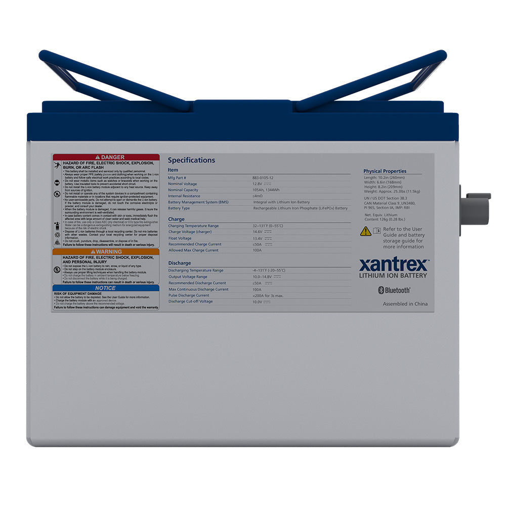 Xantrex - Lithium Iron Phosphate — Quality Boat Parts