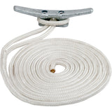 Sea-Dog - Double Braided Nylon Dock Line - 5/8" x 20", 5/8" x 25" — Quality Boat Parts