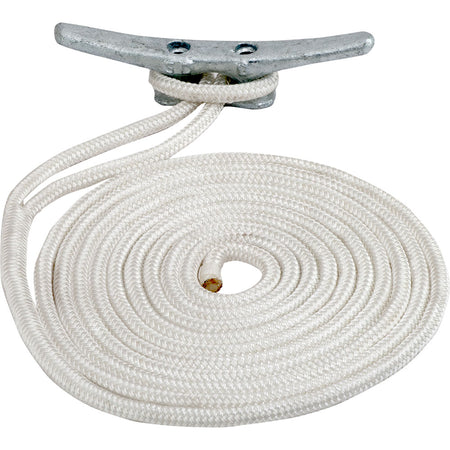 Sea-Dog - Double Braided Nylon Dock Line - 5/8" x 25", 5/8" x 30" — Quality Boat Parts