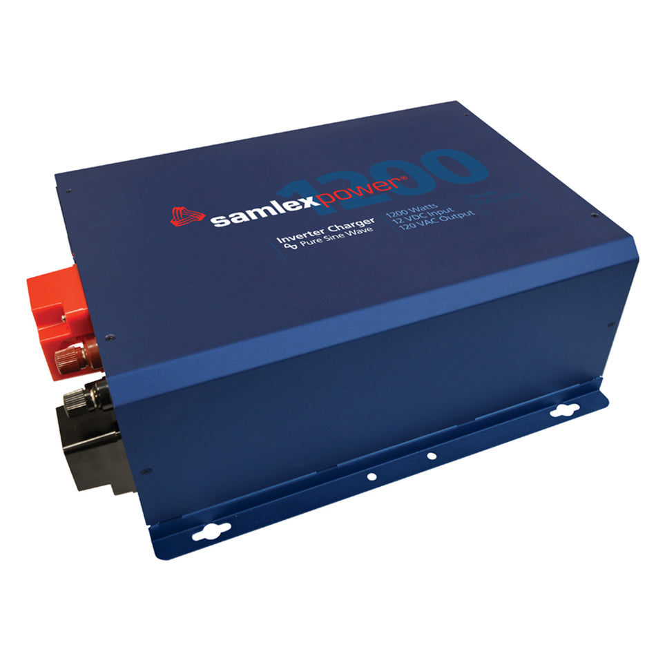 Samlex America - Evolution F Series Pure Sine Wave Inverter/Charger - 1200W, 120V, 12V Input & 40 Amp Charger — Quality Boat Parts