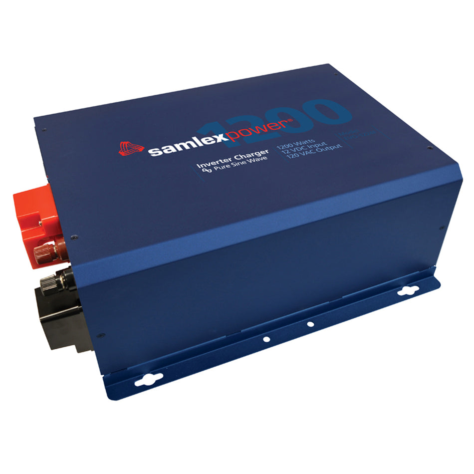 Samlex America - Evolution F Series Pure Sine Wave Inverter/Charger - 1200W, 120V, with 24V Input & 40 Amp Charger, Hard Wiring — Quality Boat Parts