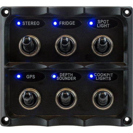 Sea-Dog - Water Resistant Toggle Switch Panel — Quality Boat Parts