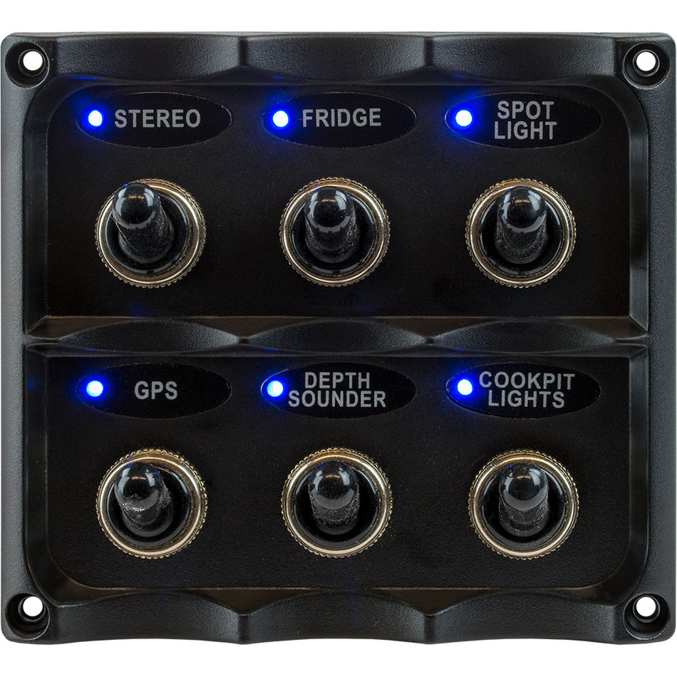 Sea-Dog - Water Resistant Toggle Switch Panel — Quality Boat Parts