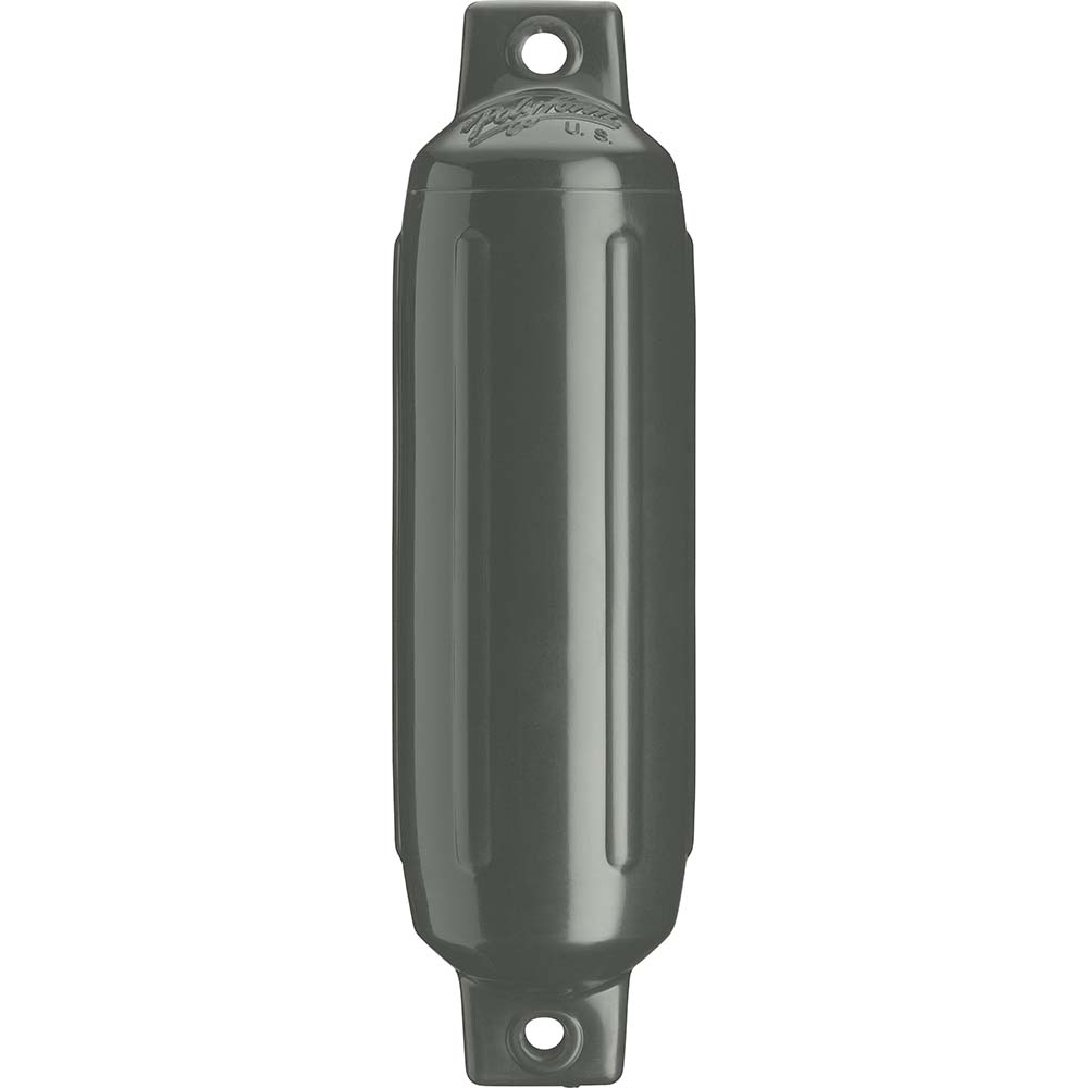 Polyform - G Twin Eye Fender - Graphite — Quality Boat Parts