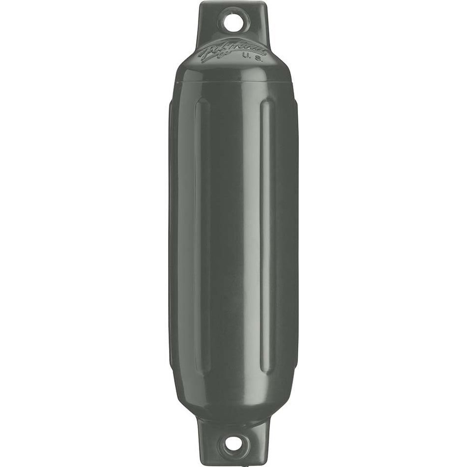 Polyform - G Twin Eye Fender - Graphite — Quality Boat Parts