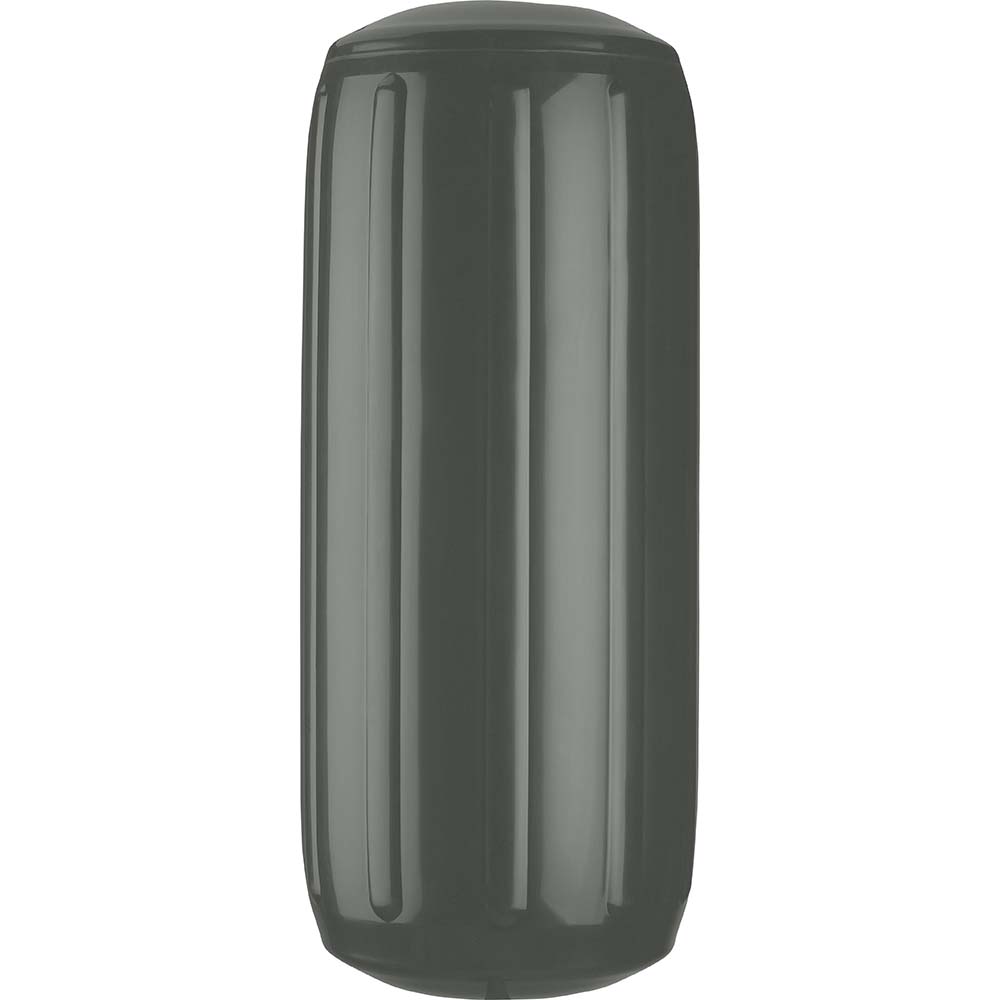 Polyform - HTM Twin Eye Fender - Graphite — Quality Boat Parts