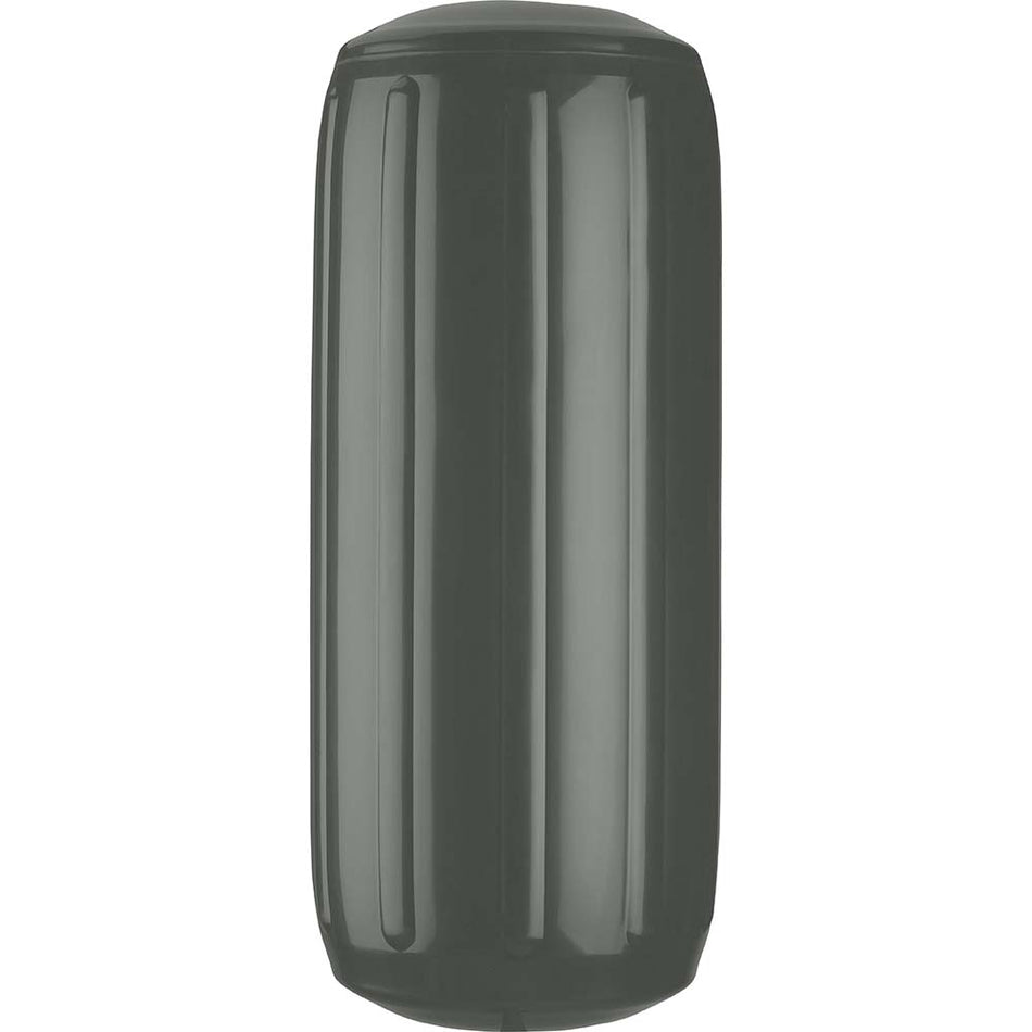 Polyform - HTM Twin Eye Fender - Graphite — Quality Boat Parts