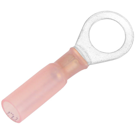 Pacer Group - AWG Heat Shrink Ring Terminal - 5/16", Pink — Quality Boat Parts