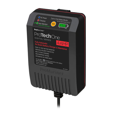 ProMariner - ProTechOne Battery Charger - Maintainer, With Integrated AC Inlet, Corded — Quality Boat Parts