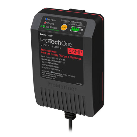 ProMariner - ProTechOne Battery Charger - Maintainer, With Integrated AC Inlet, Corded — Quality Boat Parts