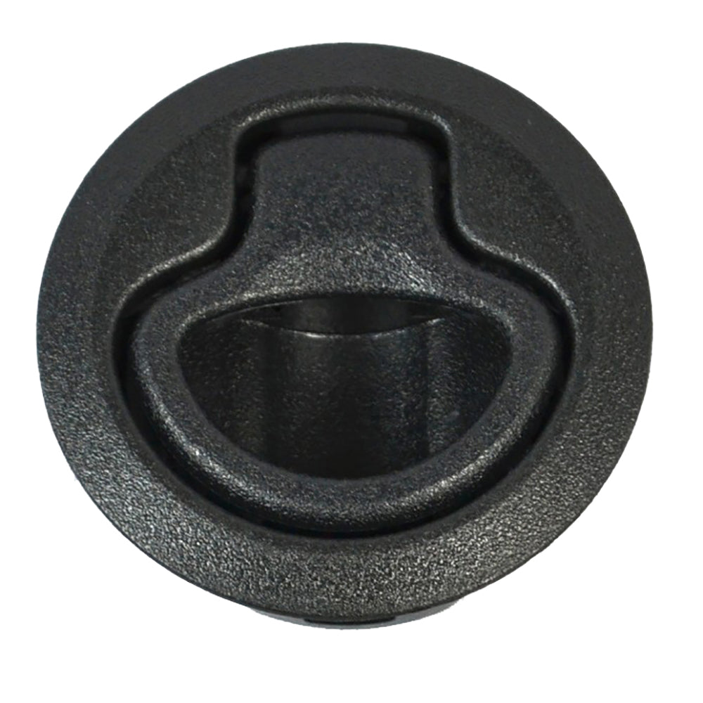 Southco - Flush Plastic Pull Latch - Pull To Close, Black — Quality Boat Parts