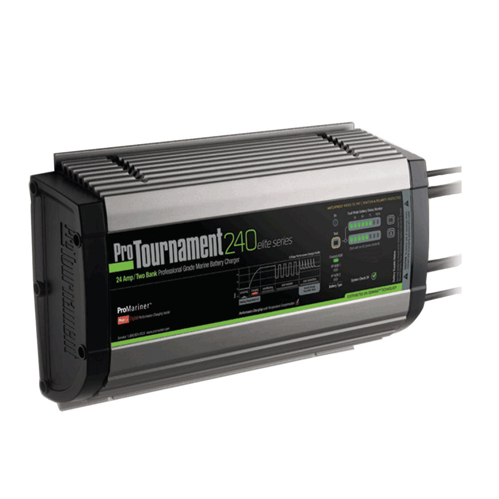 ProMariner - ProTournament 240 - 24 Amp, 2 Bank — Quality Boat Parts