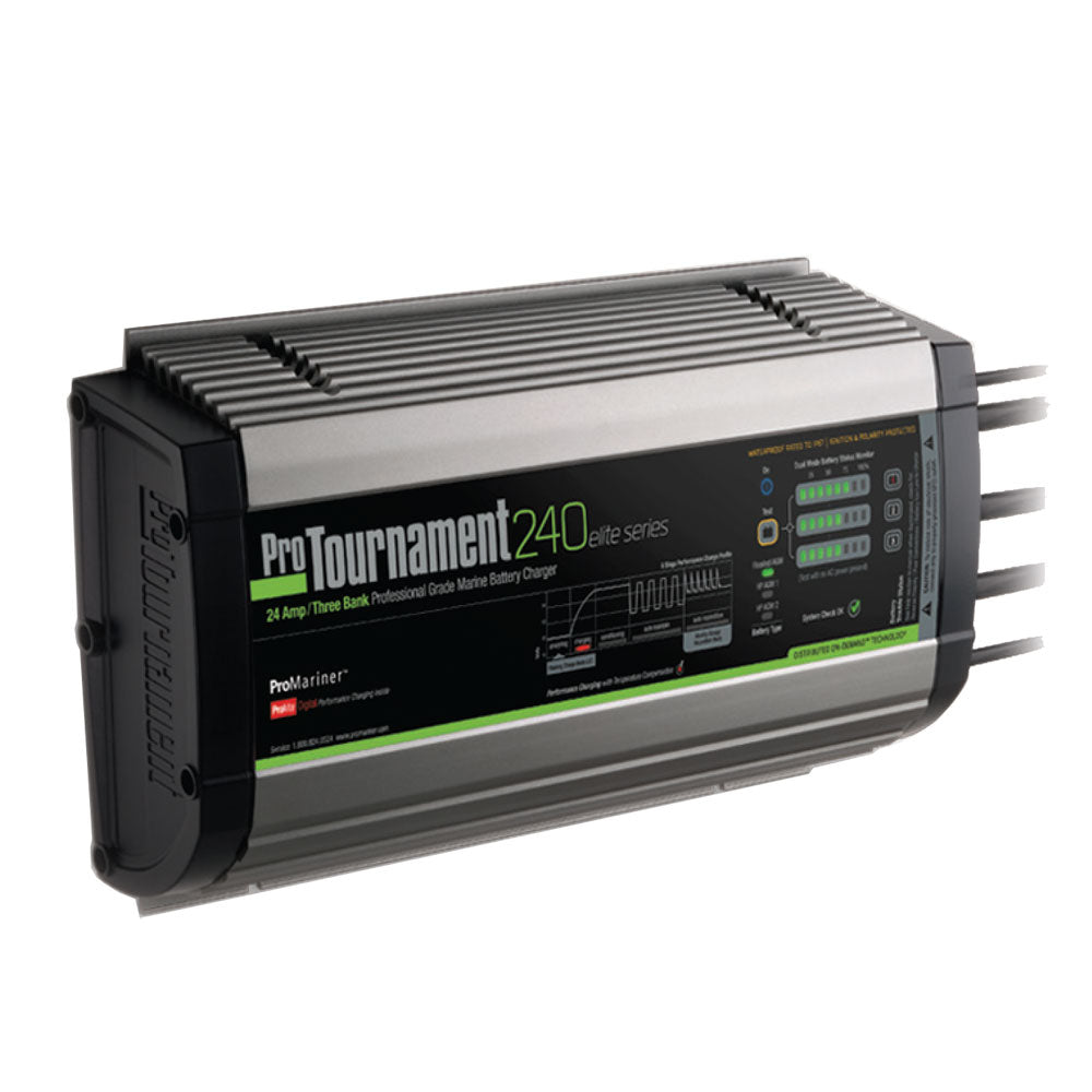 ProMariner - ProTournament 240 - 24 Amp, 2 Bank — Quality Boat Parts