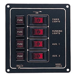 Sea-Dog - Aluminum Switch Panel Vertical — Quality Boat Parts