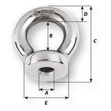 Wichard - 1/2" Diameter Eye Nut — Quality Boat Parts