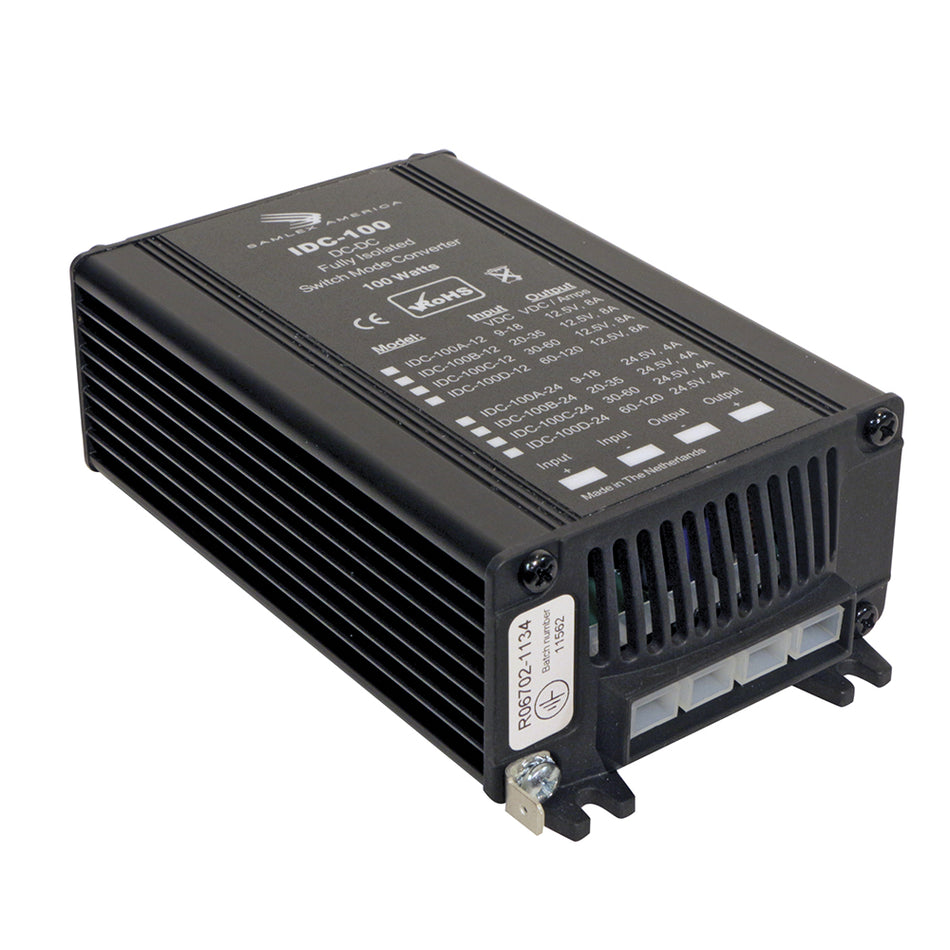 Samlex America - 100W Fully Isolated DC-DC Converter - 4A, 30-60V Input, 24V Output — Quality Boat Parts