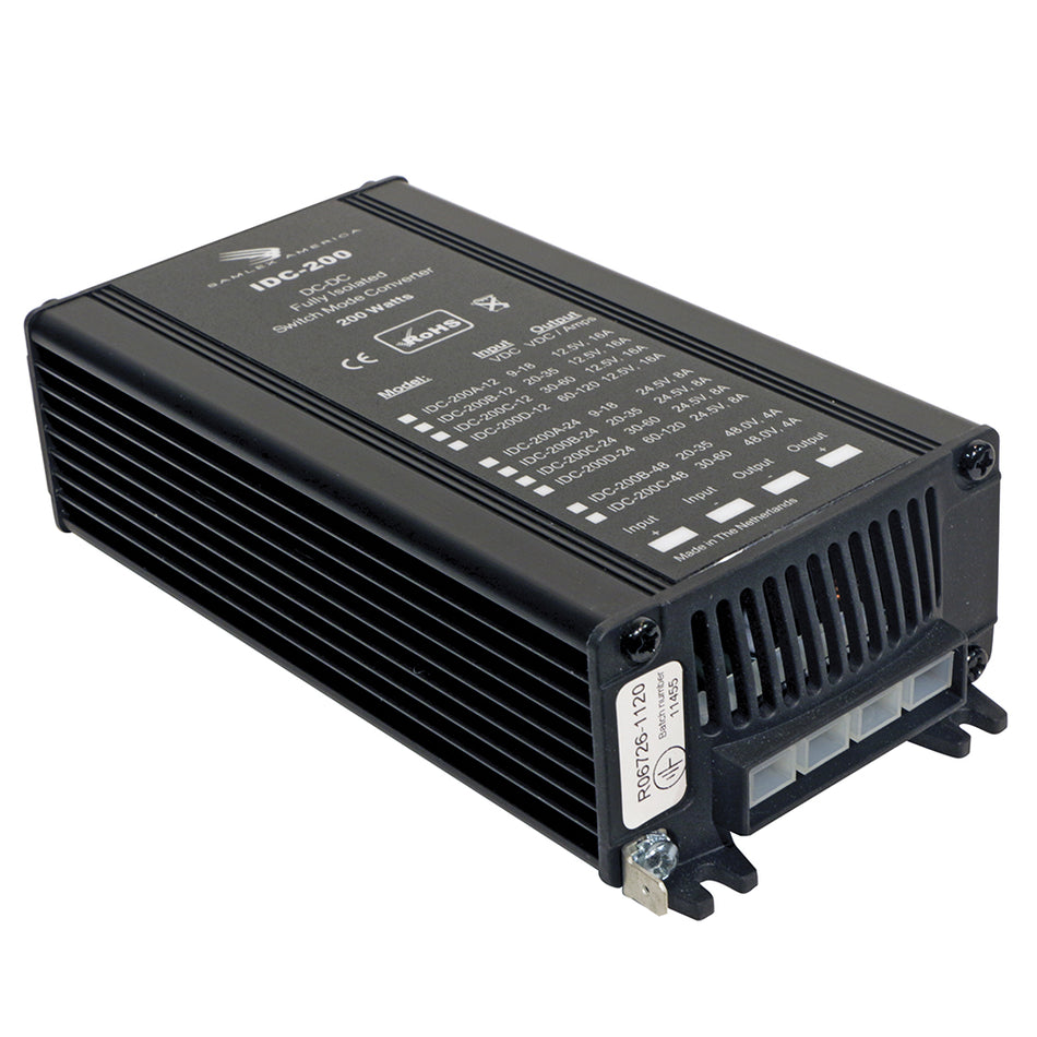 Samlex America - 200W Fully Isolated DC-DC Converter - 8A, 20-35V Input, 24V Output — Quality Boat Parts