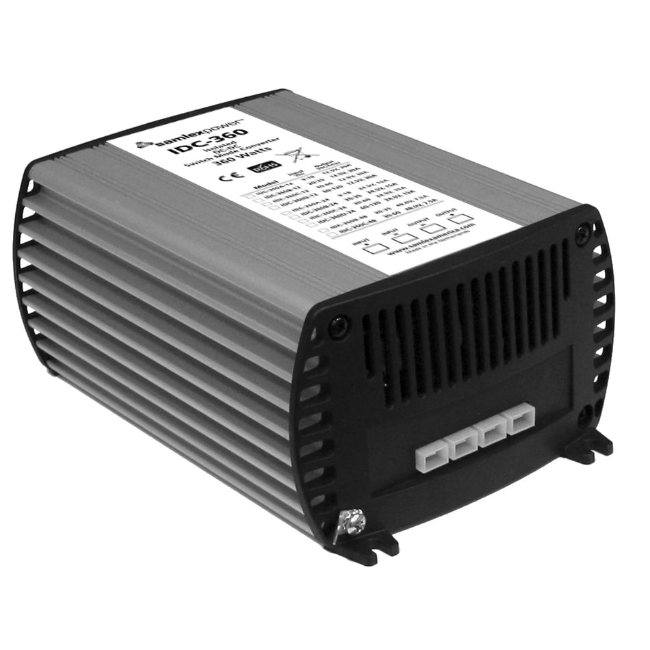Samlex America - 360W Fully Isolated DC-DC Converter - 30A, 30-60V Input, 12.5V Output — Quality Boat Parts