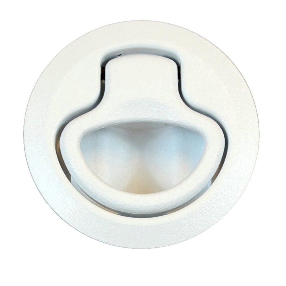 Southco - Push to Close - Medium, White — Quality Boat Parts