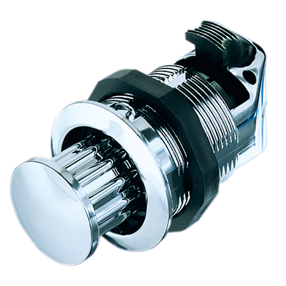 Southco - Pop-Out Knob Latch Plastic Chrome Plated Fixed Grip Threaded Body — Quality Boat Parts