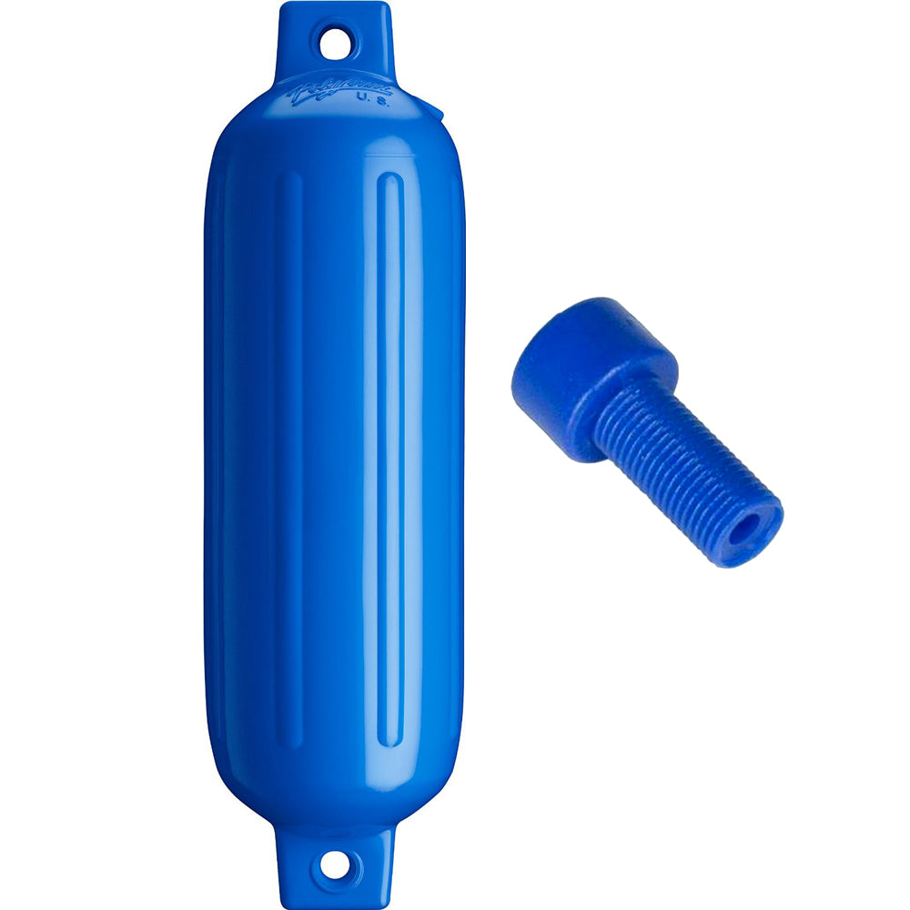 Polyform - G-3 Twin Eye Fender - 5.5" x 19", with Adapter — Quality Boat Parts