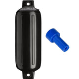 Polyform - G-4 Twin Eye Fender - 6.5" x 22", with Adapter — Quality Boat Parts