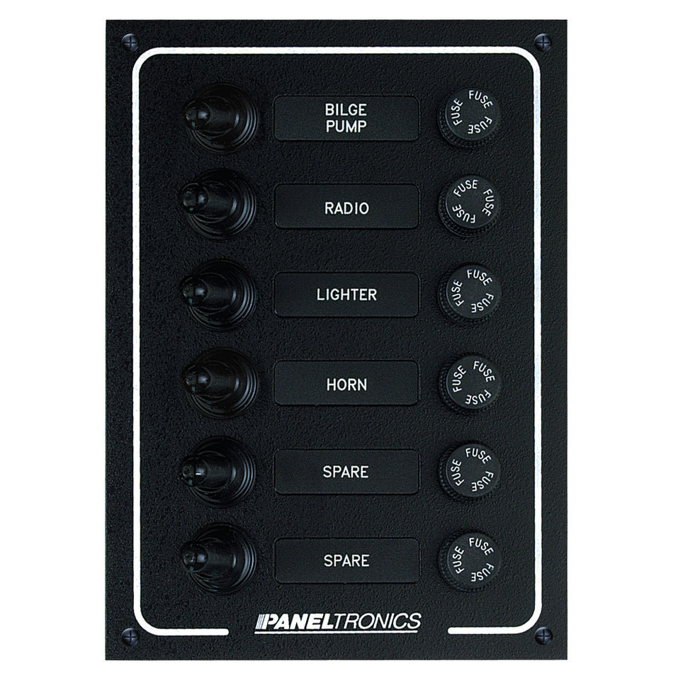 Paneltronics - Waterproof DC Booted Toggle & Fuse — Quality Boat Parts