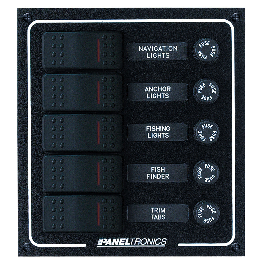 Paneltronics - Waterproof DC Booted Toggle & Fuse — Quality Boat Parts