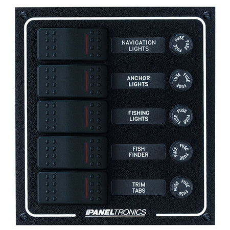 Paneltronics - Waterproof DC Booted Toggle & Fuse — Quality Boat Parts