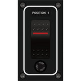 Paneltronics - Waterproof Circuit Breaker Panel - DC Illuminated Rocker Switch, Fuse — Quality Boat Parts