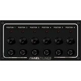 Paneltronics - Waterproof Toggle Switch Panel - Fuse, with LEDs — Quality Boat Parts