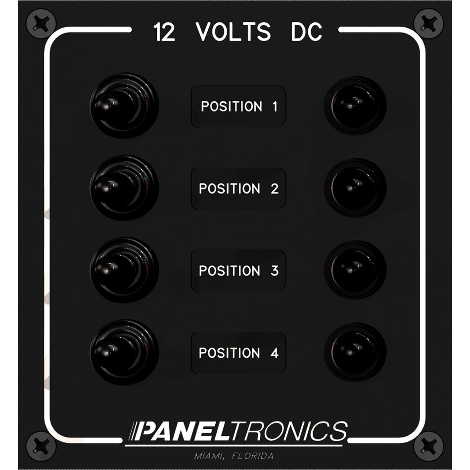 Paneltronics - Waterproof Circuit Breaker Panel - Toggle Switch — Quality Boat Parts
