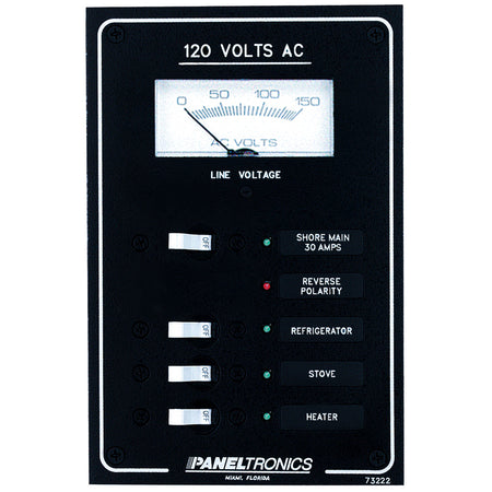 Paneltronics - Standard AC Breaker Panel & Main — Quality Boat Parts