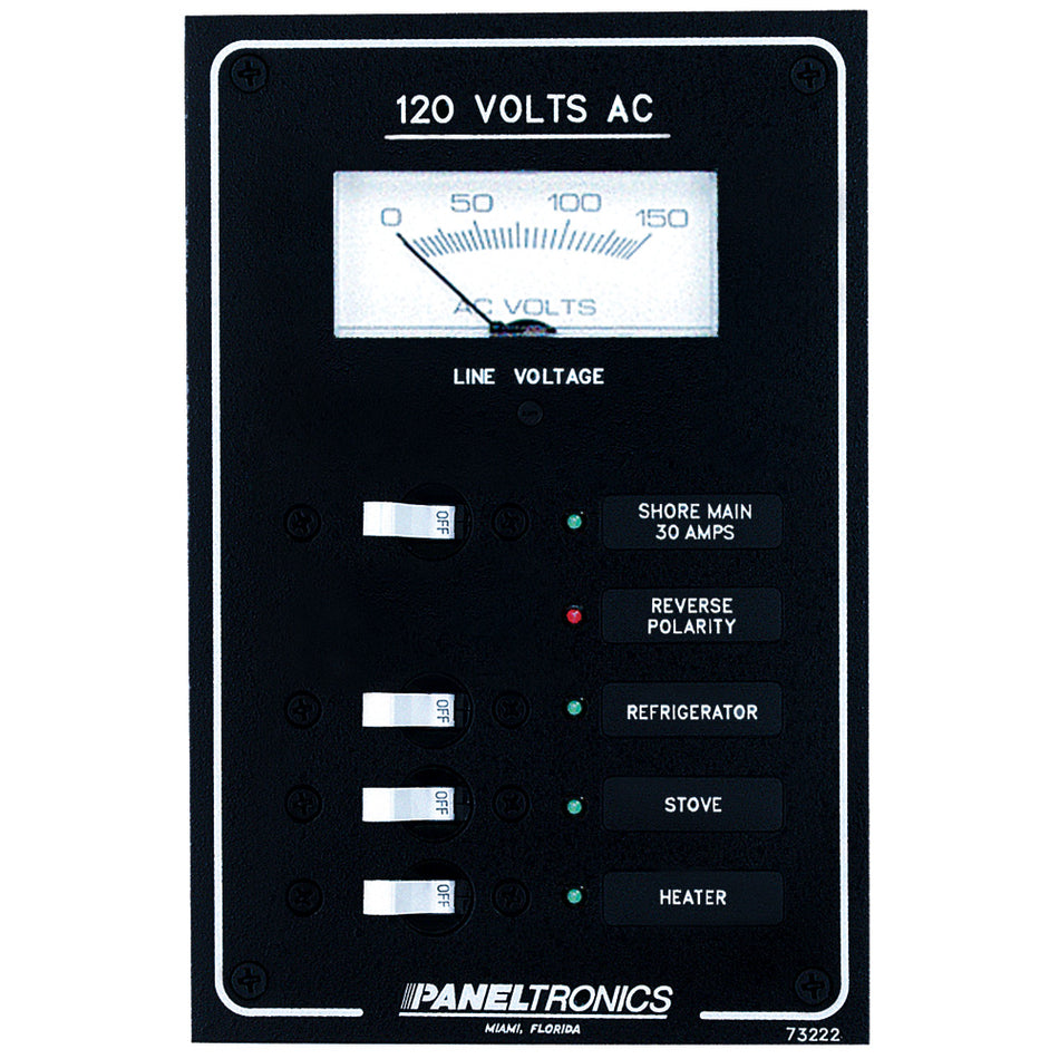 Paneltronics - Standard AC Breaker Panel & Main — Quality Boat Parts