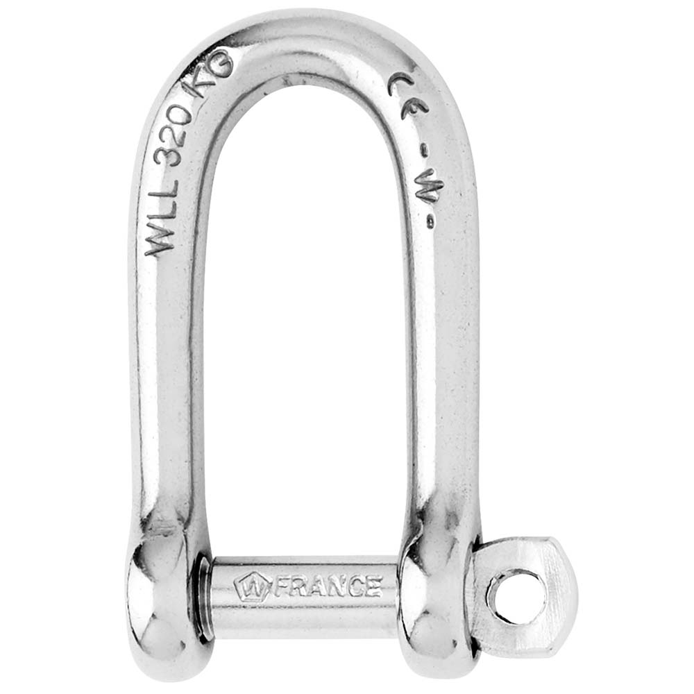Wichard Marine - Self-Locking Long D Shackle — Quality Boat Parts