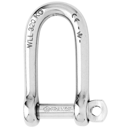 Wichard Marine - Self-Locking Long D Shackle — Quality Boat Parts