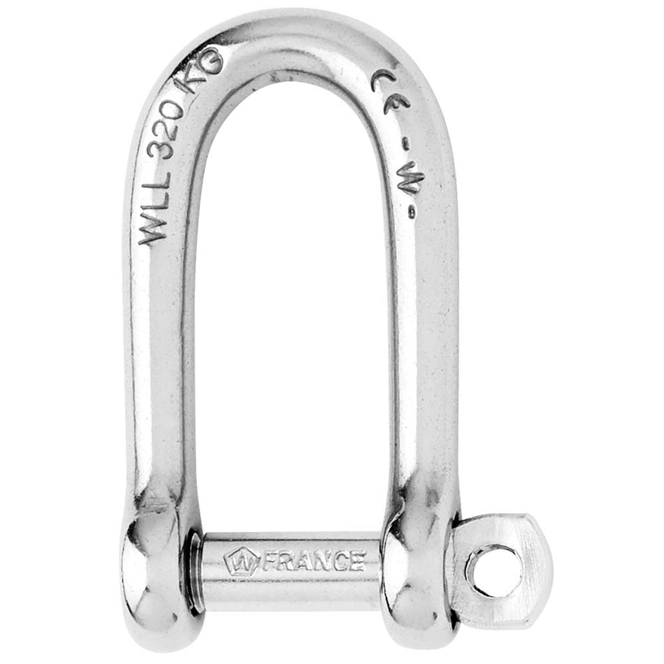Wichard Marine - Self-Locking Long D Shackle — Quality Boat Parts