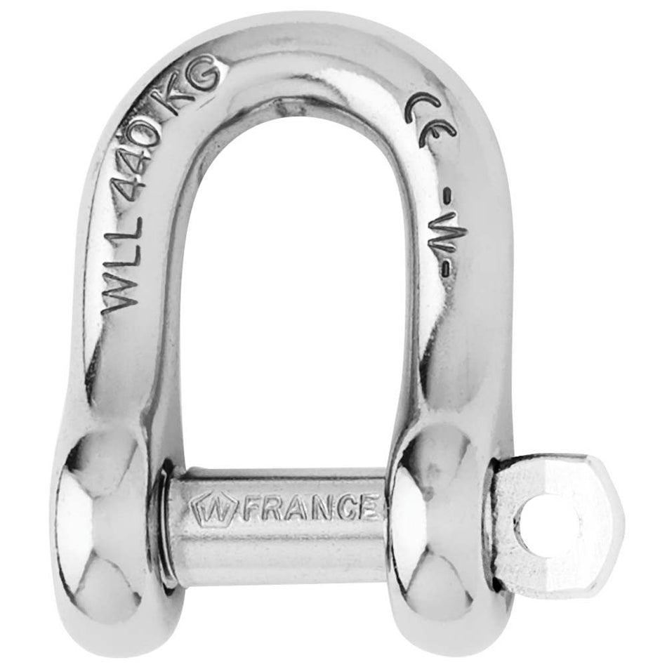 Wichard Marine - Captive Pin D Shackle — Quality Boat Parts