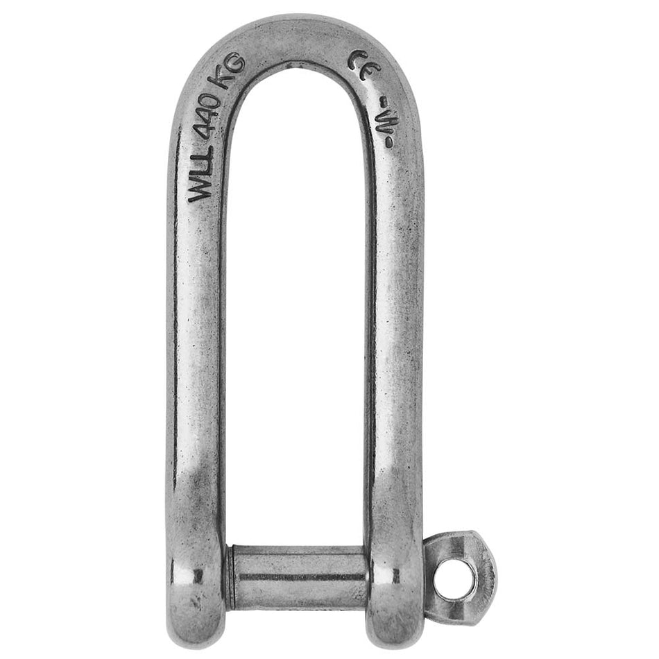 Wichard Marine - Captive Pin Long D Shackle — Quality Boat Parts