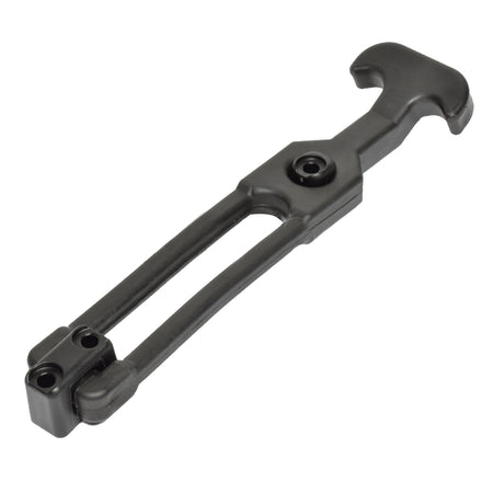 Southco - T-Handle Latch - With Keeper, Pull Draw Front Mount Black Flexible Rubber — Quality Boat Parts